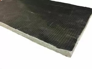 Hitzeschutzmatte 300 x 300 mm 1000°C selbstklebend Hitzeschutz Matte Alu 10mm - Bild 1 von 2
