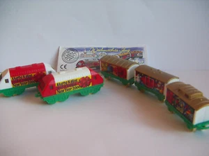 LOKS: WEIHNACHTS-ZUG mit Lok Variante + 5 BPZ, FERRERO 1999 - Bild 1 von 1