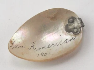 1901 Pan American MOP Shell Pendant? - Picture 1 of 5