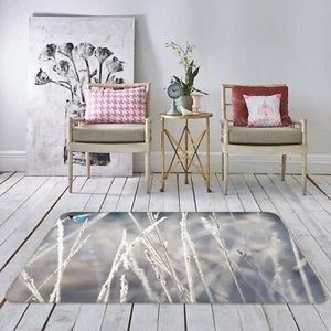 3D White Grass ZHUA234 Game Non Slip Rug Mat Photo Carpet Assaf Frank Zoe - Picture 1 of 5