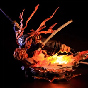11'' Demon Slayer Agatsuma Zenitsu LED Light Up PVC Figure Model Statue Toy - Picture 1 of 11