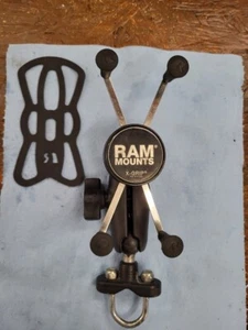Complete Ram Cell Phone Holder, Tether and Handlebar Mount - Zdjęcie 1 z 2