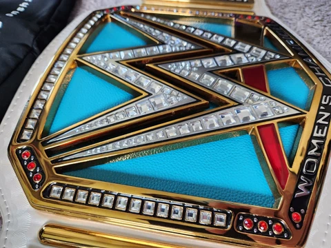WWE Women's Evolution Replica Championship Belt. Rare. Evolution PPV Belt Cover