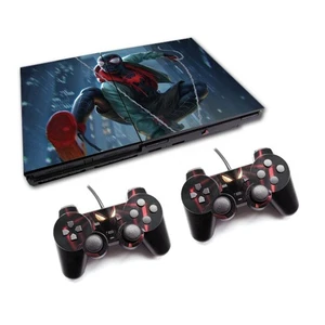 SPIDER-MAN Vinyl cover wrap for ps2 slim series Sticker Skin - Picture 1 of 2