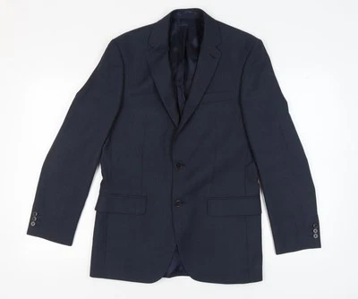 Pierre Cardin Men's Blue Suit Jacket 38 Long - Image 1 of 4