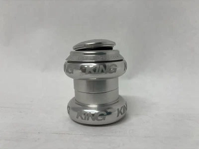 Nuevos auriculares Chris King NoThreadSet 1-1/8" sin rosca *plateados* Foto 1 de 2