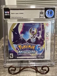 Pokemon Moon (Nintendo 3DS, 2016), WATA Graded 10 A++, US Version - Picture 1 of 7