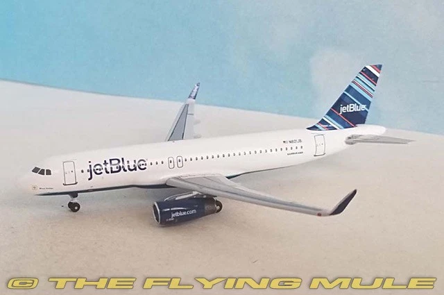 AeroClassics 1:400 A320 JetBlue Airways N821JB - Image 1 of 1