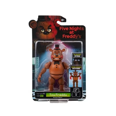 Five Nights at Freddy's Toy Freddy 5 inch Action Figure NEW - image 1 of 4