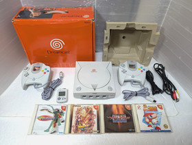 SEGA Dreamcast Console 2 Controller Visual Memory Marvel vs Capcom 2 Japan