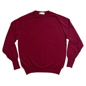Lyle & Scott Touch Of Cashmere Sweater Size Large Scotland Wool Blend - Picture 1 of 6
