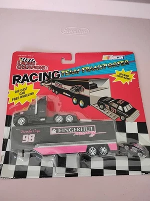 Racing Champions NASCAR Fingerhut Racing Team Transporter Set - Image 1 of 2