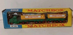 Lesney King Size K-16A Dodge Tractor w/Twin Tippers ☆NMIB☆ See Description - Picture 1 of 6