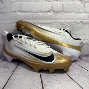 Nike Vapor Speed 3 Football Cleats White Gold 2025 FB3303-103 Men’s Size 12 NEW - Picture 1 of 11