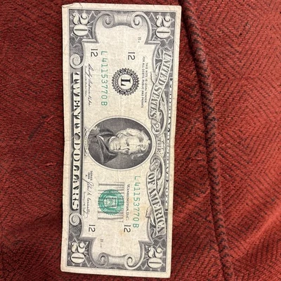 罕见收藏品-1969 年 A 系列,20 美元钞票-20 美元。 收藏版! — 第 1/4 张图片