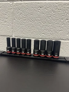 Milwaukee Shockwave Socket Set (9) - Picture 1 of 9