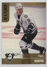 1999-00 ITG Be A Player Memorabilia Gold /100 Paul Kariya #117 HOF