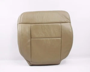 2005-2008 Ford F150 Lariat Driver Side Bottom Replacement Leather Seat Cover Tan - Bild 1 von 10