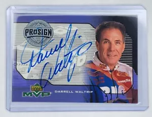 🏁 2000 Upper Deck MVP DARRELL WALTRIP ProSign Blue Ink On Card Auto #PS-DW 🏁 - Picture 1 of 2