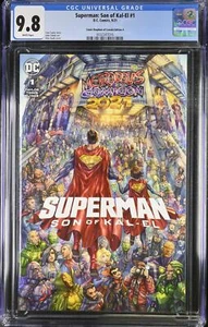Superman Son of Kal-El 1 CGC 9.8 4432347016 Comic Canada Edition A Scarce Key - Picture 1 of 2