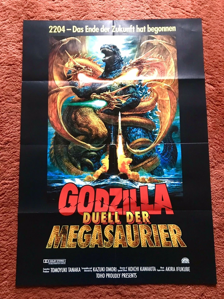 Godzilla - Duell der Megasaurier Kinoplakat Poster A1, TOHO, Godzilla, TOP - Bild 1 von 1