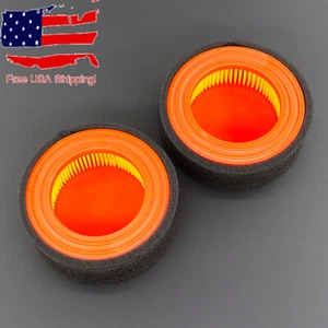 2pcs Air Filter For 951-14628 751-14628 MTD Cub Cadet Troy Bilt Craftsman Bolens - Picture 1 of 6
