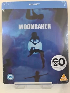 MOONRAKER ( 1979 ) JAMES BOND 007 BLU-RAY STEELBOOK , BRAND NEW - Picture 1 of 12