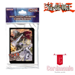 Yu-Gi-Oh! - Albaz: Ecclesia Tri-Brigade Card Sleeves (50 Count) | Sealed - Picture 1 of 2