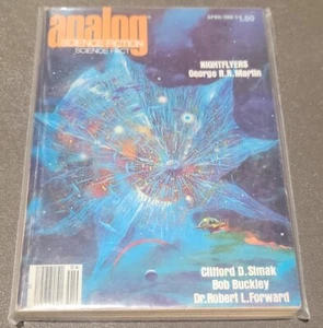 Analog Science Fiction and Fact Magazine April 1980 George R.R. Martin - Picture 1 of 2