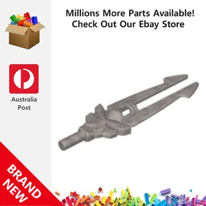 Genuine LEGO™ Silver Minifigure Weapon Sword Double Blade 11103 6021583 New - Picture 1 of 2