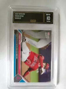 2023 TOPPS NOW BLUE #767 SHOHEI OHTANI 09/49 Graded GMA 10 GEM MINT - Picture 1 of 3