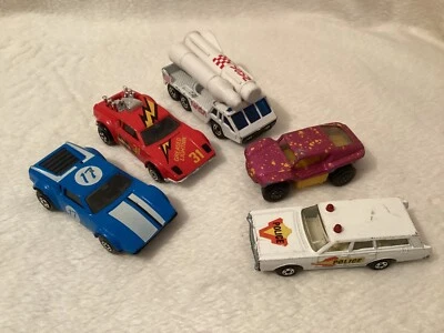 Matchbox ~ De Tomaso Pantera ~ Coche de Policía ~ NASA ~ Lote de 5 Playa ~ Algunos Lesney Foto 1 de 4
