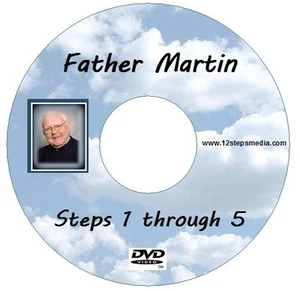 Father Martin Steps 1 through 5 AA ALCOHOLICS ANONYMOUS DVD FREE SHIPPING RARE - Imagen 1 de 1
