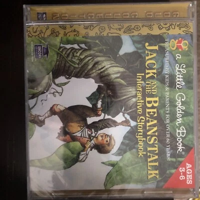 Jack and the Beanstalk Interactive Storybook on CD Rom - New - Image 1 of 2