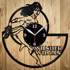 Vinyl Clock Wonder Woman Vinyl Clock Handmade Art Decor Original Gift 2524