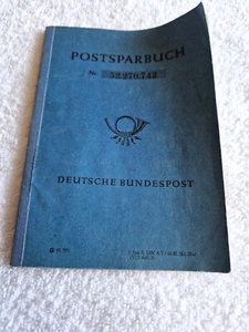 altes Postsparbuch, mit Ausweis, 1962 bis 1971, gebraucht aus Nachlass - Bild 1 von 3