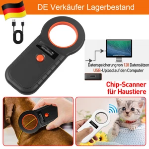 Tierchip Lesegerät Chiplesegerät RFID Identifikation RFID Animal Chip Reader DHL - Bild 1 von 5