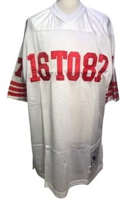 Mitchell & Ness San Francisco 49ers The Catch (Montana to Clark) Jersey Size XL - Picture 1 of 6