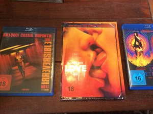 Gaspar Noé  [3 Blu Ray]  Irreversible  + Lux Æterna (Lux Aeterna) + LOVE / FSK18 - Bild 1 von 2