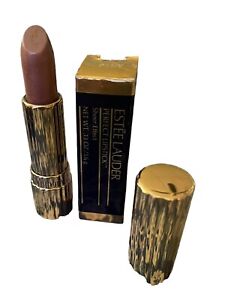 ESTEE LAUDER • Chocolate Frost # Ps 35 Perfect Lipstick Gold Case  RARE Color