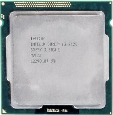 Intel Core I3-2120 LGA1150 3.3GHz SR05Y L3 Cache 3MB Graphics HD 2000 - Image 1 of 3
