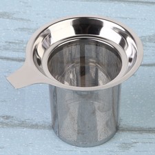 Infusore per tè in rete acciaio inox colino riutilizzabile filtro foglie di tè sciolto