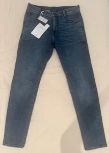 G-Star Size W31 L32 D-STAQ 5-POCKET SLIM Faded Cascade Jeans New With Tags - Picture 1 of 2