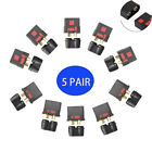 5 Pair QS8 Anti-Spark Connector Set Male And Female Connectors for Rc model 120A
