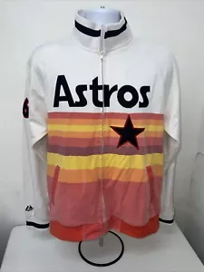 Vintage Houston Astros 1986 All star Game Majestic Jacket Size XLarge Very Rare - Picture 1 of 12