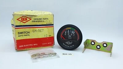 12 V Oil Ampere Pressure Gauge Gen Made in Japan - Image 1 of 4