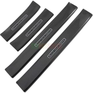 For BYD ATTO 3 EV Accessory 2024 Carbon Car Door Sill Kick Plate Protector Cover - Picture 1 of 5