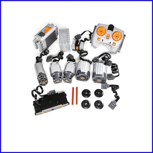 Versatile 18-Piece Motor Set with XL & Servo Motors for Advanced MOC Creations - Picture 1 of 11
