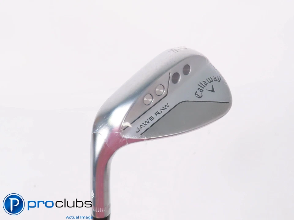 New! Left Handed Callaway Jaws Raw S-Grind 56*(10*) Wedge -Elevate X-Flex 447639 - Image 1 of 4