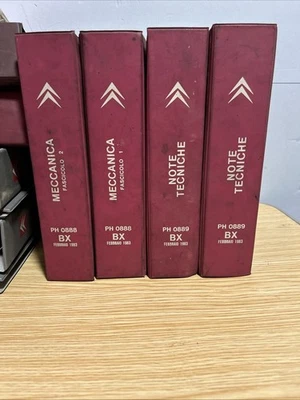 Manuale Officina CITROEN BX Originale Feb.1983 Completo - Immagine 1 di 4